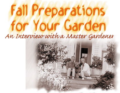 Fall preparations for your garden